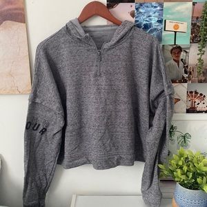 Under armour cropped sweatshirt